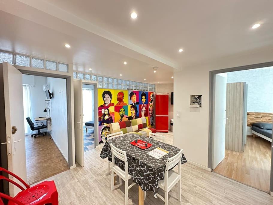 Appartement Avec 4 Chambres Doubles - Proche De La Mer, Des Transports Et De La Promenade Des Anglais Nice Eksteriør bilde
