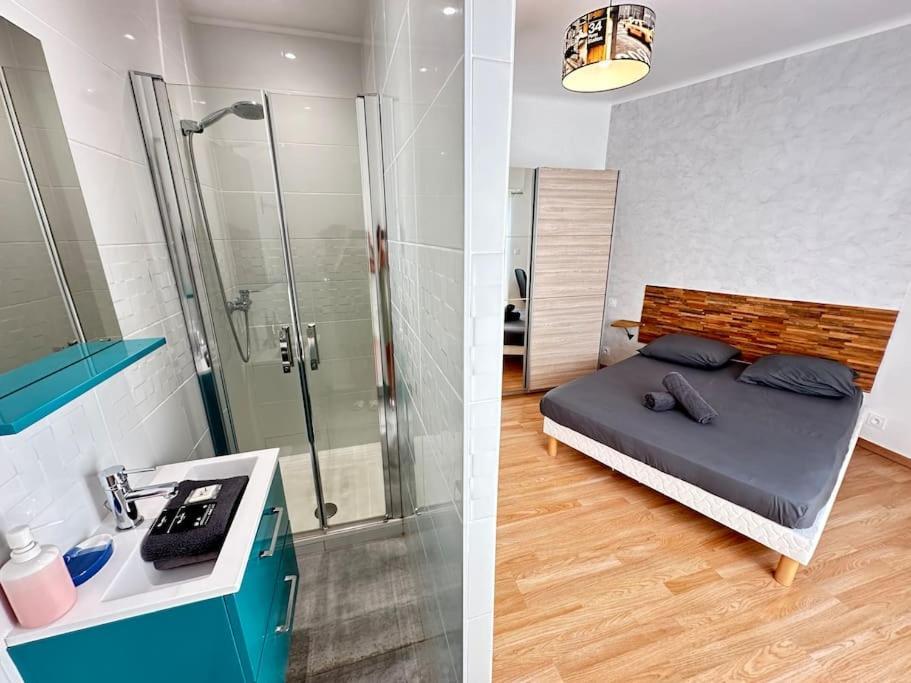 Appartement Avec 4 Chambres Doubles - Proche De La Mer, Des Transports Et De La Promenade Des Anglais Nice Eksteriør bilde