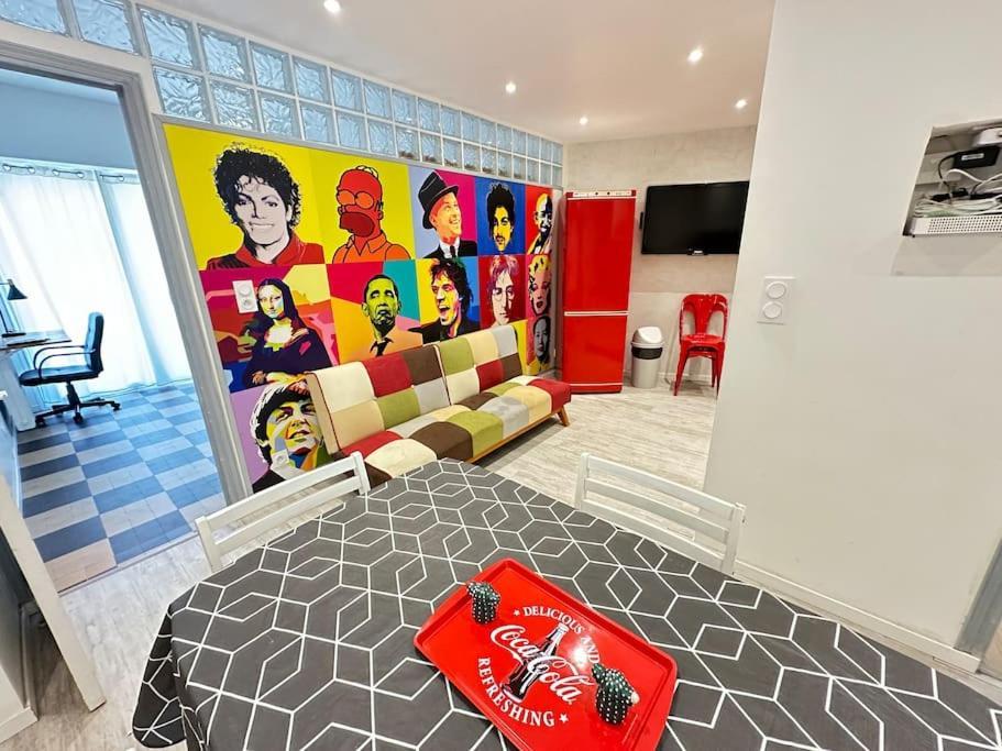 Appartement Avec 4 Chambres Doubles - Proche De La Mer, Des Transports Et De La Promenade Des Anglais Nice Eksteriør bilde